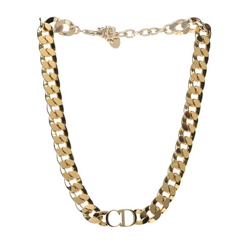 christian dior chain necklace price